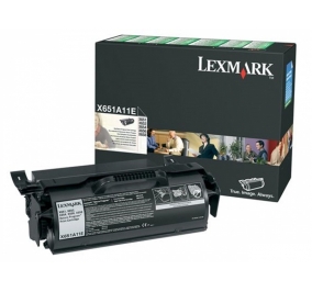 Lexmark Toner return program nero X651A11E