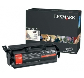 Lexmark Toner nero X651A21E