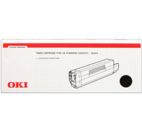 Oki Toner TYPE C6 nero 42804508