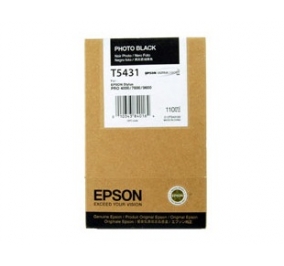 Epson Cartuccia inkjet ink pigmentato Ultrachrome T5431 nero fotografico C13T543100