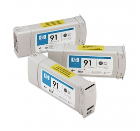HP Conf. 3 Cartuccia inkjet blister 91 nero fotografico C9481A