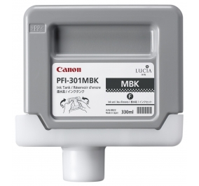 Canon Serbatoio inchiostro PFI-301MBK nero opaco 1485B001AA