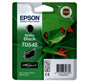Epson Cartuccia inkjet Hi-Gloss blister A-M STYLUS PHOTO nero opaco C13T05484030