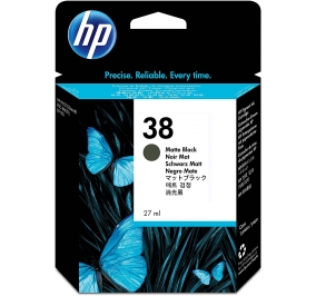 HP Cartuccia inkjet ink pigmentato 38 nero opaco C9412A