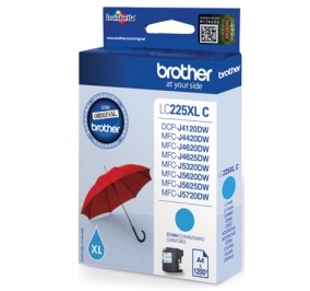 Brother Cartuccia inkjet alta resa LC-225 ciano LC-225XLC
