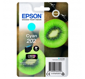 Epson Cartuccia inkjet Kiwi Claria Premium 202 ciano C13T02F24010