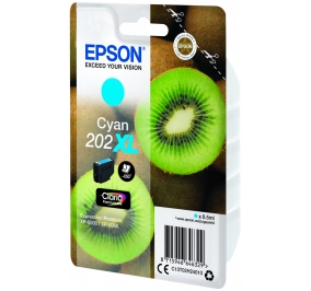 Epson Cartuccia inkjet alta capacit Kiwi Claria Premium 202XL ciano C13T02H24010