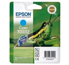 Epson Cartuccia inkjet blister A-M STYLUS PHOTO ciano C13T03324030
