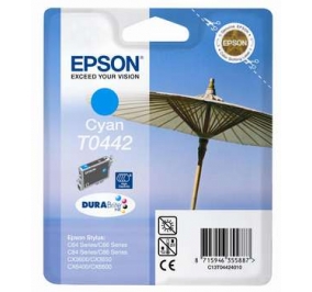 Epson Cartuccia inkjet alta capacit ink pigmentato blister RS+RF T0442 ciano C13T04424020