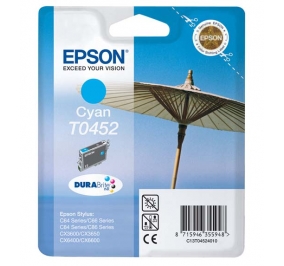 Epson Cartuccia inkjet ink pigmentato blister RS+RF DuraBrite T0452 ciano C13T04524020