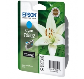 Epson Cartuccia inkjet ink pigmentato blister RS Ultrachrome K4 T0592 ciano C13T05924010