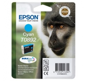 Epson Cartuccia inkjet ink pigmentato Scimmia DuraBrite Ultra T0892/blister A-M ciano C13T08924030