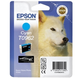 Epson Cartuccia inkjet ink pigmentato blister RS+RF Ultrachrome K3 T0962 ciano C13T09624020