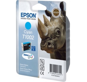 Epson Cartuccia inkjet alta resa ink pigmentato blister RS+RF DuraBrite Ultra T1002 ciano C13T10024020