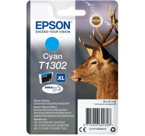 Epson Cartuccia inkjet ink pigmentato Cervo DuraBrite Ultra T1302 ciano C13T13024012