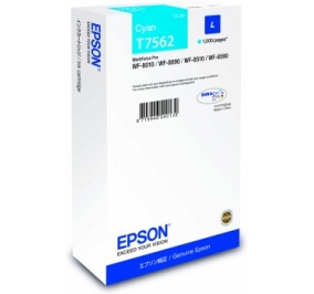 Epson Cartuccia inkjet alta resa T7562L ciano C13T756240
