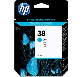HP Cartuccia inkjet ink pigmentato 38 ciano C9415A