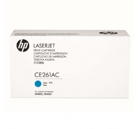 HP Toner 648A ciano CE261AC
