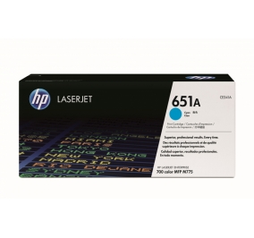 HP Toner ColorSphere 651A ciano CE341A