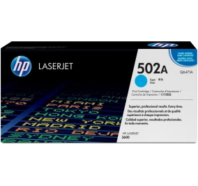 HP Toner 502A ciano Q6471A