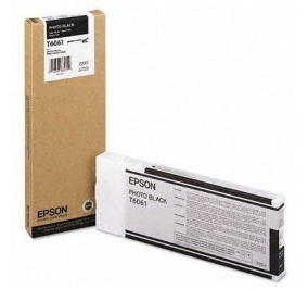 Epson Cartuccia inkjet alta capacit ink pigmentato Ultrachrome K3 T6061 nero fotografico C13T606100