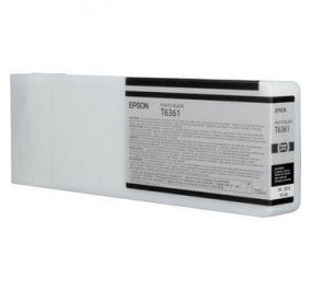 Epson Cartuccia inkjet alta capacit ink pigmentato Ultrachrome HDR T6361 nero fotografico C13T636100