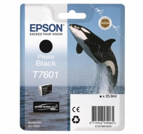 Epson Cartuccia inkjet Ultrachrome HD T7601 nero fotografico C13T76014010