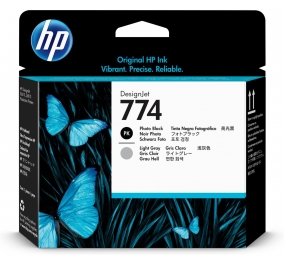 HP Testina di stampa 774 nero fotografico +grigio chiaro P2W00A