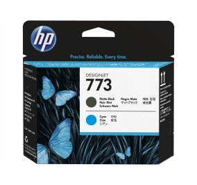 HP Testina di stampa 773 nero opaco +ciano C1Q20A