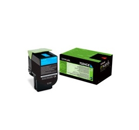 Lexmark Toner altissima resa Corporate 702HCE ciano 70C2HCE