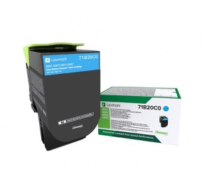 Lexmark Toner return program 456C ciano 71B20C0