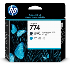 HP Testina di stampa 774 nero opaco +ciano P2W01A