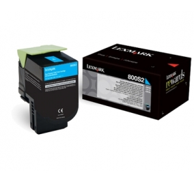 Lexmark Toner 800S2 ciano 80C0S20
