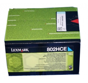 Lexmark Toner altissima resa Corporate 802HCE ciano 80C2HCE