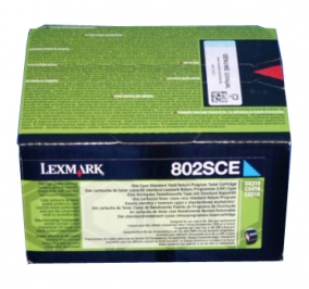 Lexmark Toner Corporate 802SCE ciano 80C2SCE