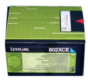 Lexmark Toner altissima resa Corporate 802XCE ciano 80C2XCE