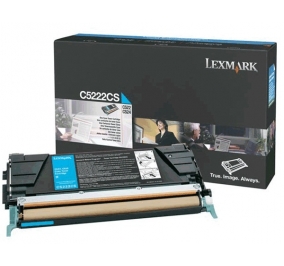 Lexmark Toner standard ciano C5222CS