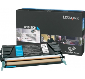 Lexmark Toner alta capacit ciano C5242CH