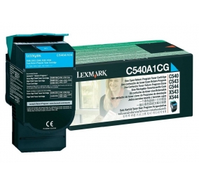 Lexmark Toner return program ciano C540A1CG