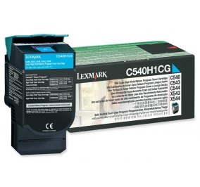 Lexmark Toner return program ciano C540H1CG