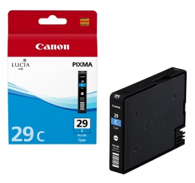 Canon Serbatoio inchiostro ink pigmentato Chromalife 100 PGI-29 C ciano 4873B001
