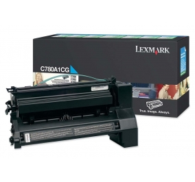 Lexmark Toner return program ciano C780A1CG