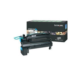 Lexmark Toner altissima resa return program X792 ciano X792X1CG