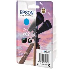 Epson Cartuccia inkjet binocolo 502 ciano C13T02V24010