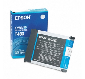 Epson Cartuccia inkjet ink pigmentato ColorFast T483 ciano C13T483011