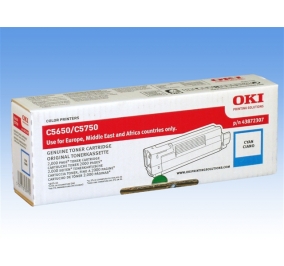Oki Toner ciano 43872307