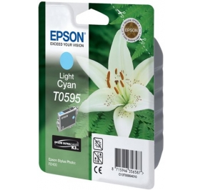 Epson Cartuccia inkjet ink pigmentato blister RS Ultrachrome K7 T0595 ciano chiaro C13T05954010