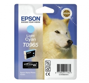 Epson Cartuccia inkjet ink pigmentato blister RS+RF Ultrachrome K3 T0965 ciano chiaro C13T09654020