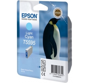 Epson Cartuccia inkjet blister RS Stylus Photo T5595 ciano chiaro C13T55954010