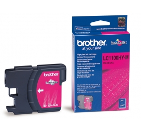 Brother Cartuccia inkjet alta resa 1100 magenta LC-1100HYM